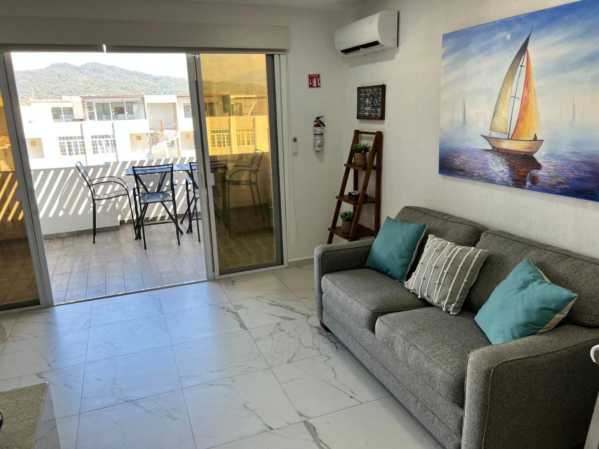 Penthouse Manzanillo Exclusivo Con Alberca Apartamento Exterior foto